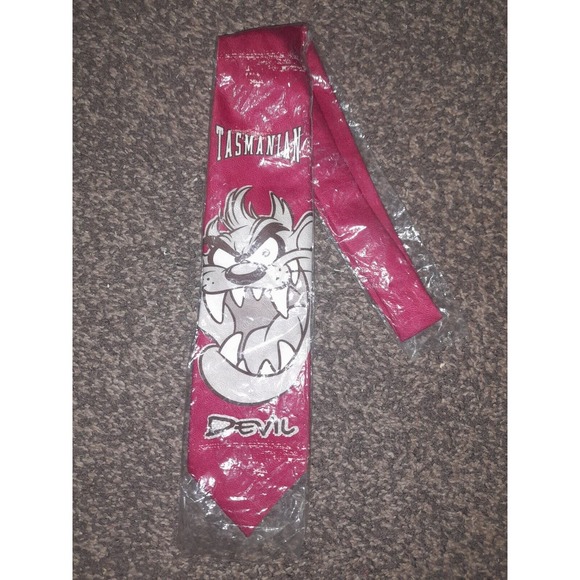 Vintage Tazmanian Devil Taz 1998 Looney Tunes Collection Tie - Picture 1 of 2